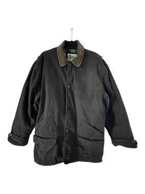 Men's Colebrook & Co Barn Jacket with Corduroy Collar Sz L